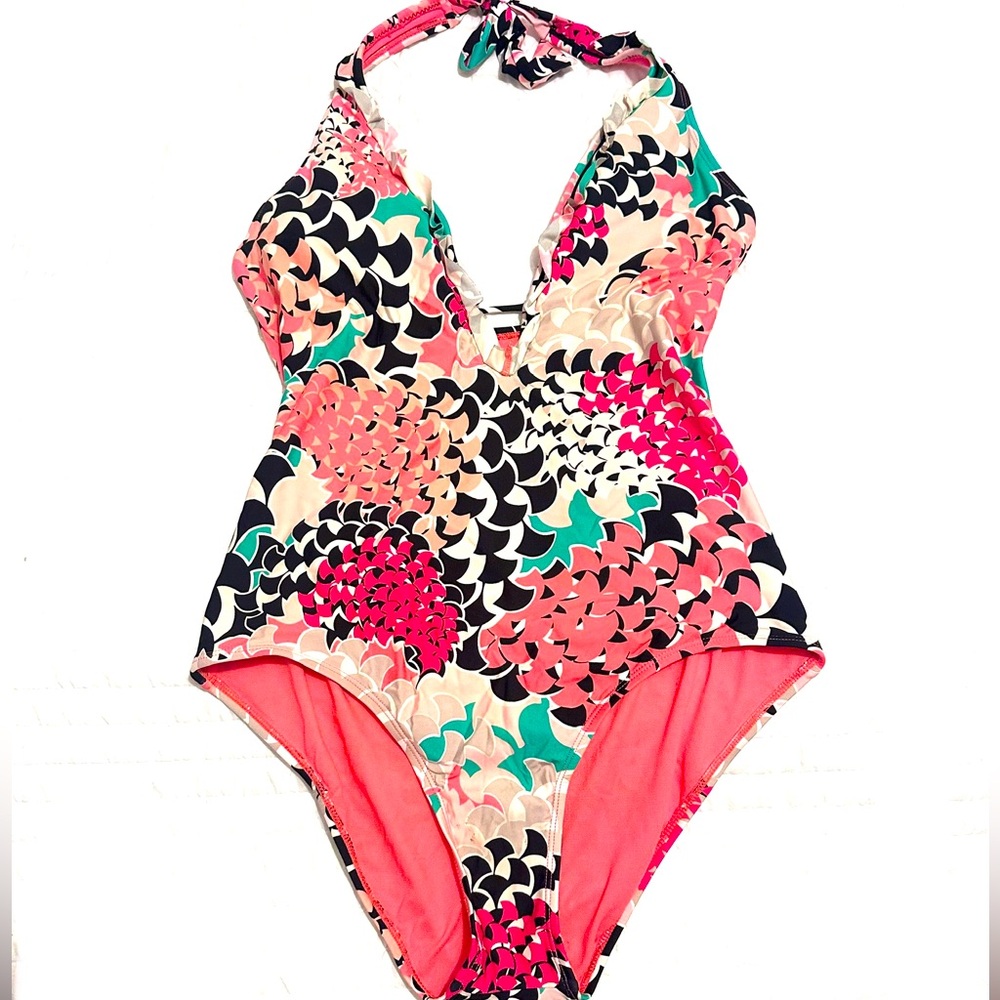 PERRY ELLIS One Price Floral Swimsuit